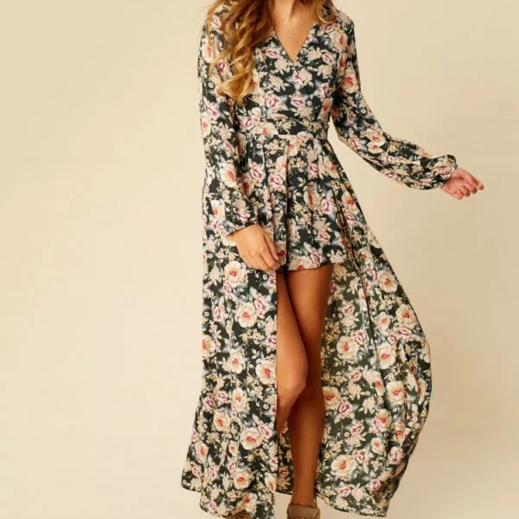 Altard State Walk Through Maxi Dress